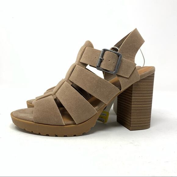 Universal Thread Anastasia Stacked Heel Sandal Women's Size 8 NWT - Picture 1 of 8